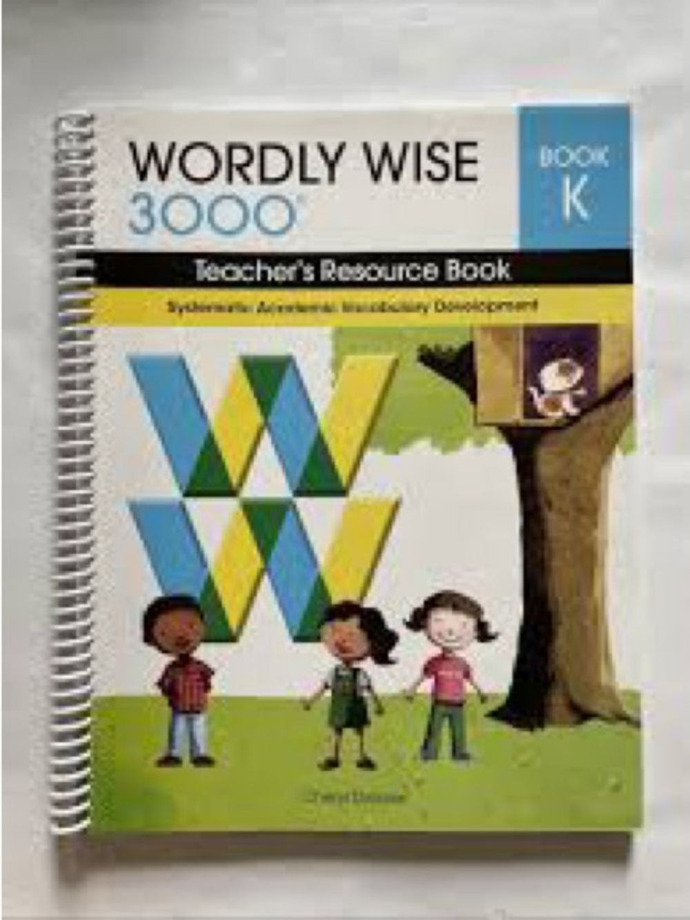 Wordly Wise 3000 Book K Teacher's Resource - Bright Multicolor Cover